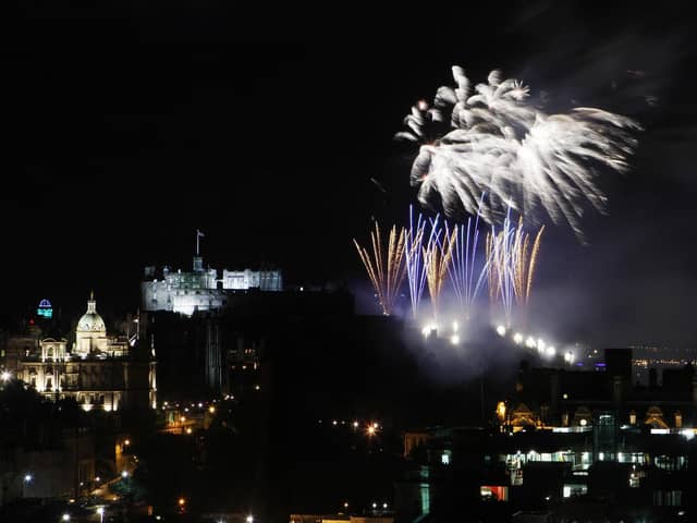 Could the fireworks display that marks the end of Edinburgh International Festival be replaced by drones and video projections? (Picture: Danny Lawson/PA)