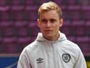 Nathaniel Atkinson scored on his return from injury for Hearts against Istanbul Basaksehir.