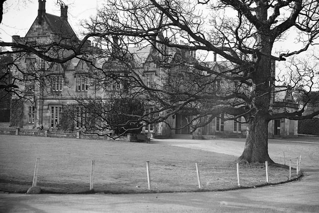 A view of Riccarton House taken in 1960.