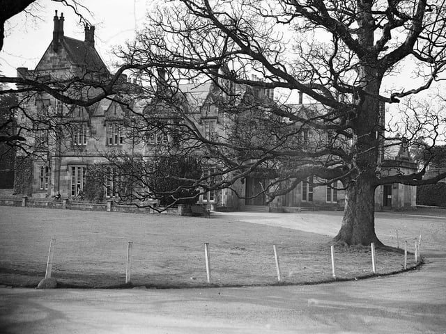 A view of Riccarton House taken in 1960.