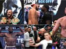 Tyson Fury promised a “war” when he defends his WBC heavyweight title against Dillian Whyte at Wembley Stadium.