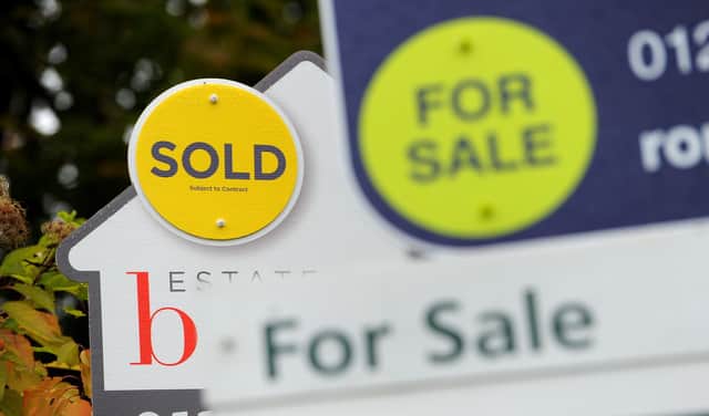 Edinburgh houses are selling fast with many people deciding to relocate from south of the border (Picture: Andrew Matthews/PA)