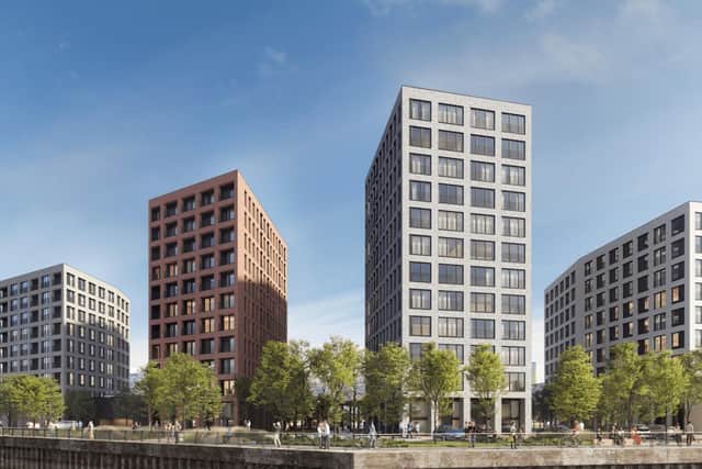 The Ocean Drive site in Leith would include four buildings of between ten and 14 storeys. The site already has a planning consent and Goodstone Living plans to commence construction this summer.