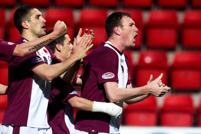 Hearts last won at McDiarmid Park in the league in 2010. Picture: SNS
