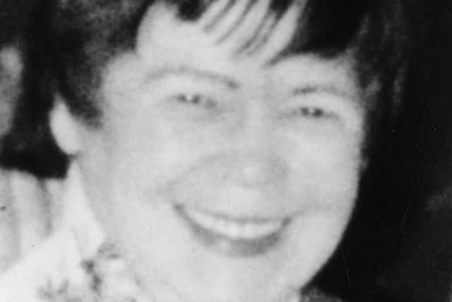 Police handout of Mary McLaughlin, as a man has been charged in connection with her death in Glasgow 35 years ago.
