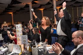 Finalists celebrating at the SME National Business Awards 2023 Final
