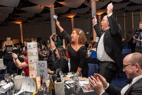 Finalists celebrating at the SME National Business Awards 2023 Final