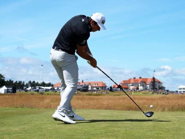 Viktor Hovland in action during last year's Genesis Scottish Open at The Renaissance Club in East Lothian. Picture: Andrew Redington/Getty Images.