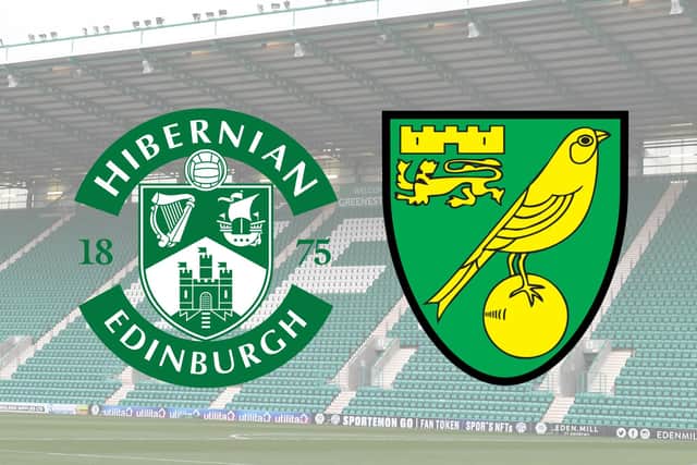 Hibs will face Norwich City in a pre-season friendly at Easter Road in July