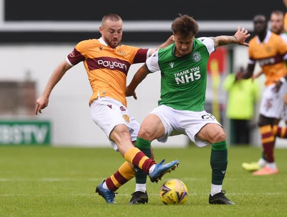 Allan Campbell has been compared to former Hibs ace John McGinn. Picture: SNS