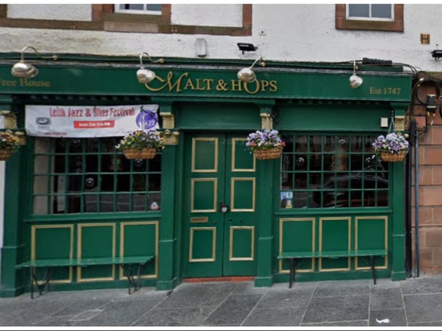 Address: 45 Shore, Leith, Edinburgh EH6 6QU. Time Out says: The Malt & Hops sits in the historic centre of Leith, still a working port, where quality has been a watchword in terms of food and drink since the area’s 1980s renaissance.