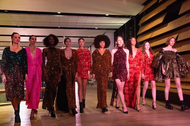 The first runway fashion show has been staged at V&A Dundee.