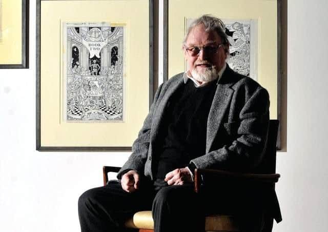 The listing of his mural would be a posthumous honour for author and artist Alasdair Gray