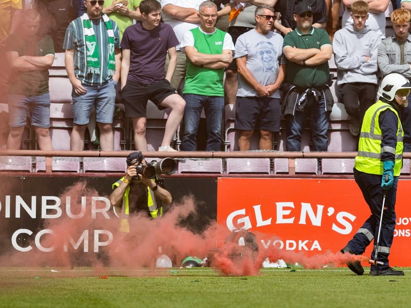 A Hearts flare on the pitch