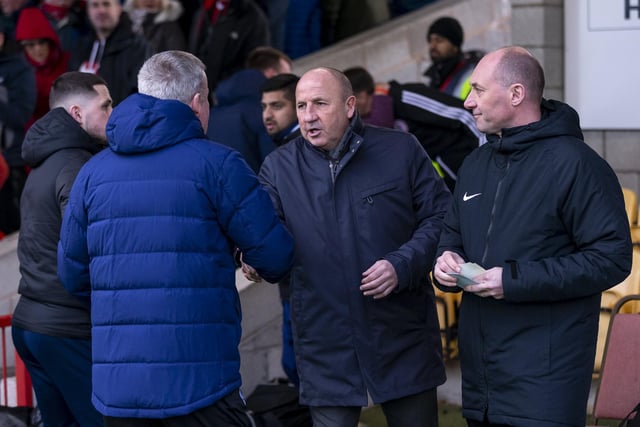 John Coleman has admitted that Stanley 'have got one or two irons in the fire and we will try and enhance the squad'. Accy are proving to be the surprise package so far.