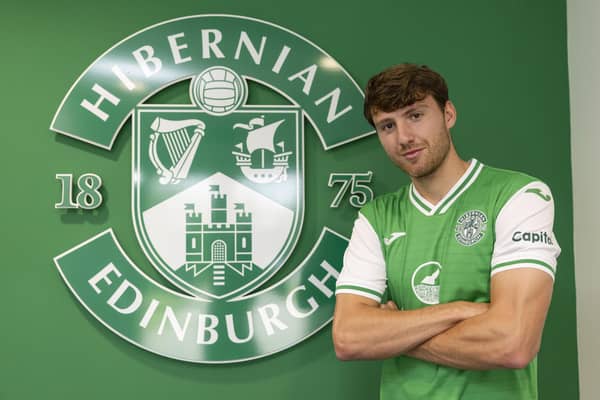 Riley Harbottle has joined Hibs on a permanent basis from Nottingham Forest. Picture: SNS Group