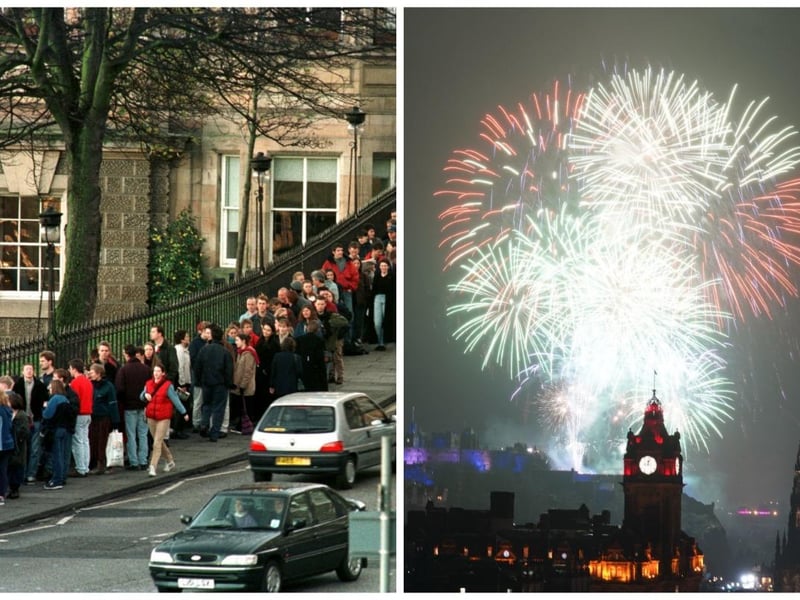 For many years - and most of the 90s - the Edinburgh Hogmanay Street Party was an informal event which anyone could show up to. However, more than 300,000 people flooded the streets for the 1996 party, so organisers decided to introduce ticketing for the party. Locals who wanted to attend had to line the streets to secure a ticket. Nowadays, there's no need to brave the cold winter weather as you can buy tickets online.