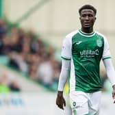 Nohan Kenneh is on loan at Ross County from Hibs. Picture: SNS