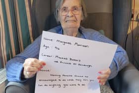 94 year-old Margaret shares her advice for International Womens Day 2024
