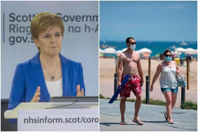Nicola Sturgeon to update nation following Spain travel quarantine