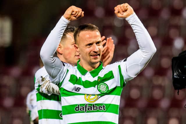 Leigh Griffiths enjoyed Dundee's decision to vote 'Yes' in the SPFL resolution vote. Picture: SNS