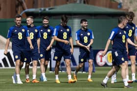 Scotland players are preparing to take on Cyprus and England next month. Pic: SNS