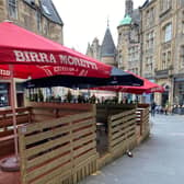 The Scotsman Lounge has had its outdoor decking area since April