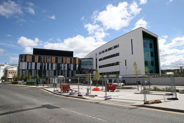 The new Royal Hospital for Children and Young People (RHCYP).