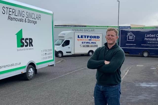 Neil Adam Sinclair's removal firm is growing in strength
