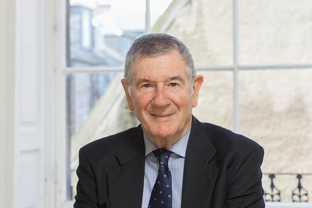 Tributes have been paid to the late Ian Balfour, seen by many as 'wise counsel' a leading figure on the Edinburgh legal scene
Pic:  John Chadwick