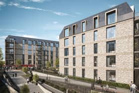 Rettie & Co highlights a planned residential development in Edinburgh's Meadowbank. Picture: contributed.