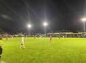 Tranent put on a show under the lights in front of a crowd of 658