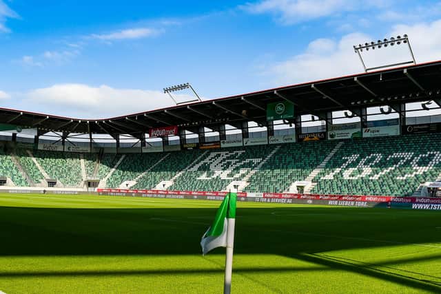 Zurich will host Hearts at the Kybunpark in St Gallen.