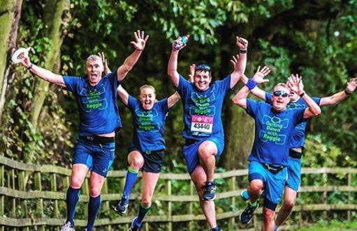 Photographer @atmospheric_images captured these jolly runners.