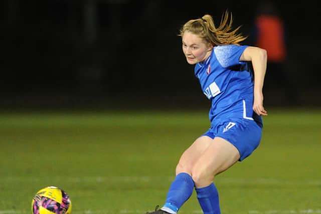 Robyn McCafferty signed a new deal at the club earlier this summer. Credit: Spartans Women