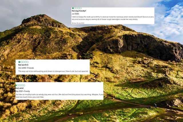 Here is a list of the funniest Tripadvisor reviews about Arthur's Seat in Edinburgh