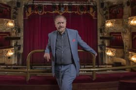 Succession actor Brian Cox is among the stars who have backed the refurbishment plans at the King's Theatre in Edinburgh. Scotland. Photo by Phil Wilkinson.