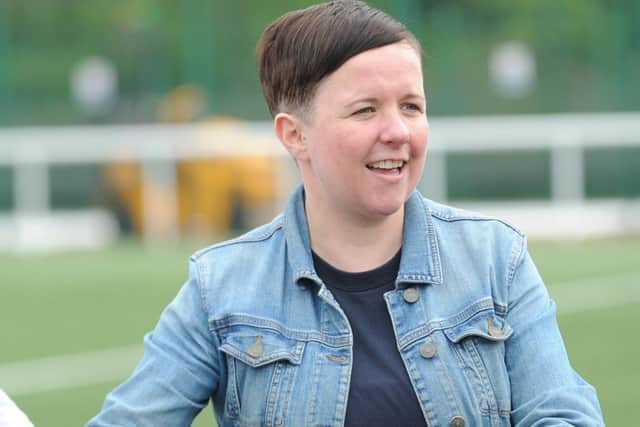 Debbi McCulloch has been on the FIFA mentoring programme since May 2022. Credit: Spartans Women Facebook