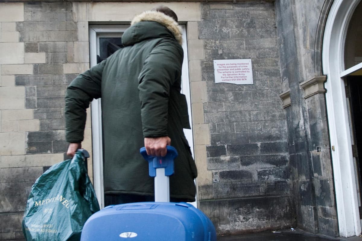 Homeless Edinburgh Edinburgh's homeless families sent 150 miles away for emergency ...