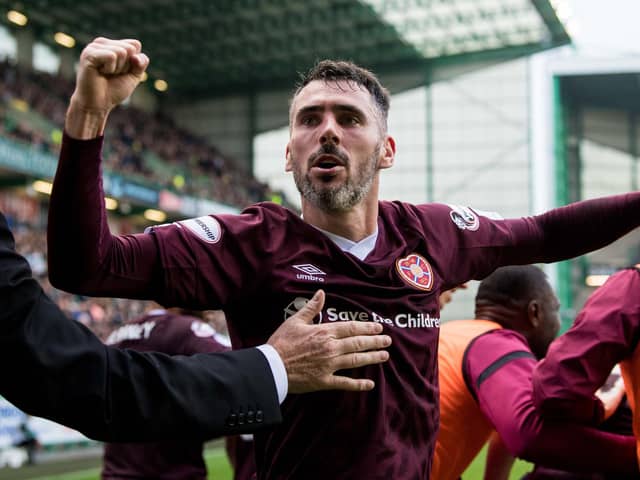Michael Smith knows the importance of Hearts beating Hibs at Easter Road