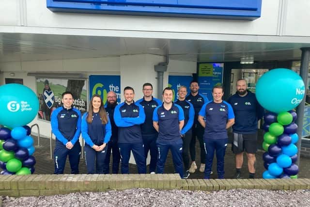 The Gym Group Corstorphine team celebrated the opening on Monday, January 23