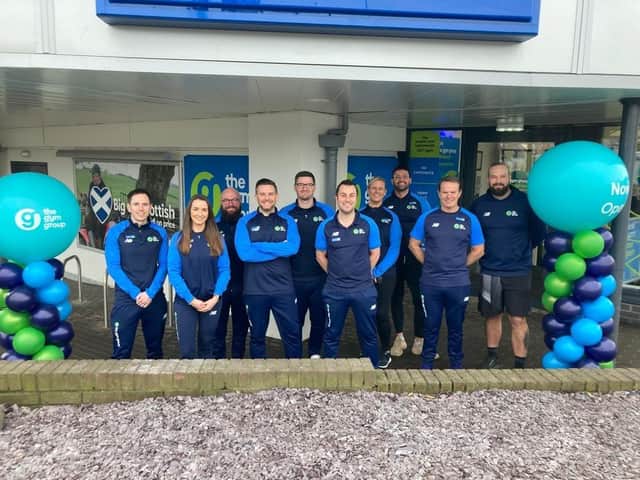 The Gym Group Corstorphine team celebrated the opening on Monday, January 23