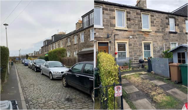 The destruction of part of a wall to create a parking space in a conservation area has sparked a bitter war of words between residents in one of Edinburgh’s most tight-knit communities.