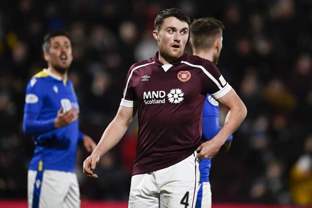 John Souttar was booed by the home support put remained unflusterred and put in a solid performance