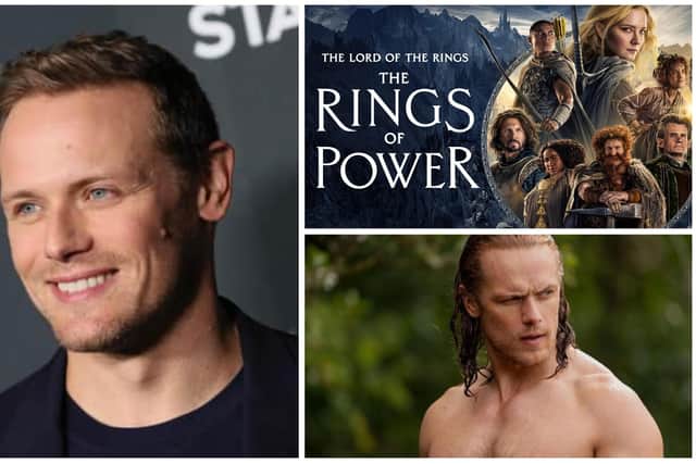 Sam Heughan has admitted he would love a role in Amazon series The Lord of the Rings: The Rings of Power.
