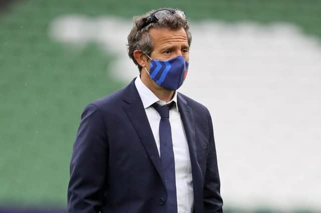French coach Fabien Galthie was the first in the French camp to test positive for Covid-19 (Getty Images)