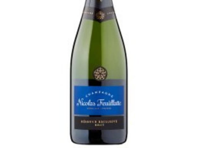 A classic tasting budget fizz, a bottle of Nicholas Feuillate Brut Champagne will set you back just £20 from Sainsbury's at the moment.