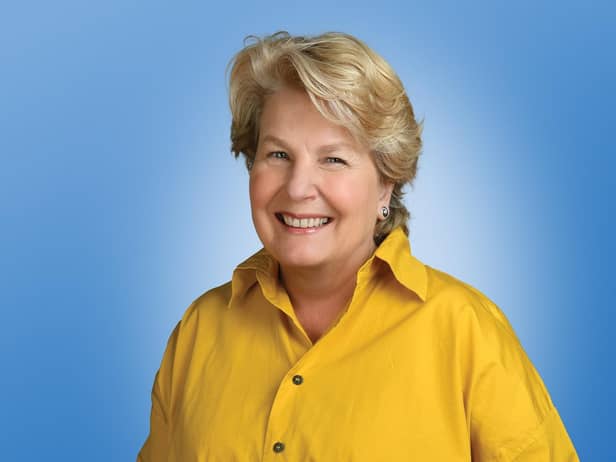 Sandi Toksvig has been admitted to hospital with bronchial pneumonia 