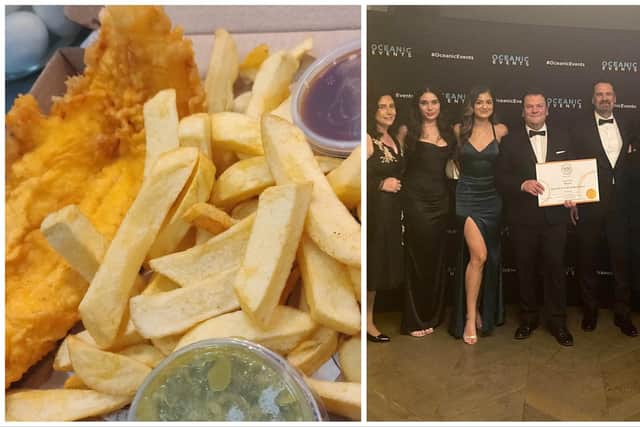 Pierinos, on Bernard Street in Edinburgh, was named Best Fish and Chip Shop in the South East at the Scottish Food Awards on Monday evening (August 28).