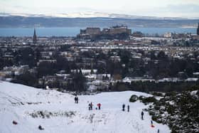 Snow is due in Edinburgh this week. Photo by Andrew O'Brien.